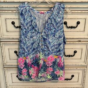 Lilly Pulitzer Essie tank XL
